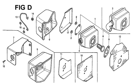 Fig-1 Diagram and Parts List for GXV160 Type SFCA Honda Engine