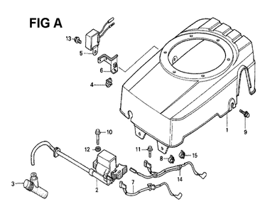Fig-3 Diagram and Parts List for GXV160 Type N5 Honda Engine