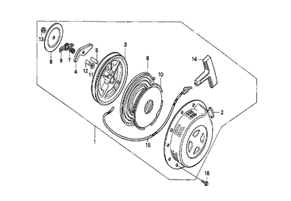 Fig-0 Diagram and Parts List for GX160K1 (VS3)(86-9099999) Honda Engine