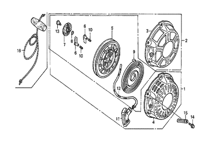 Fig-0 Diagram and Parts List for GX160K1 (WKT2)(86-9099999) Honda Engine