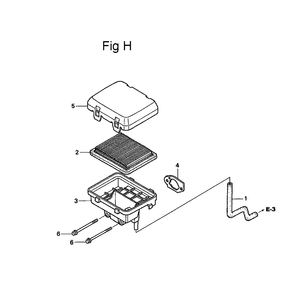 Fig-8 Diagram and Parts List for GC135 Type PHA Honda Engine