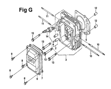 Fig-11 Diagram and Parts List for GXV160UH2 Type A12 Honda Engine