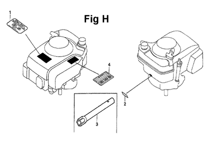 Fig-4 Diagram and Parts List for GXV160UA1 Type A1AS Honda Engine