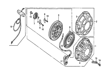 Fig-0 Diagram and Parts List for GX160K1 (SHM)(86-9099999) Honda Engine