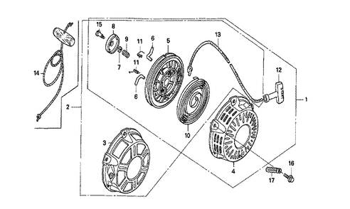 Fig-0 Diagram and Parts List for GX160K1 Type QMC8 Honda Engine
