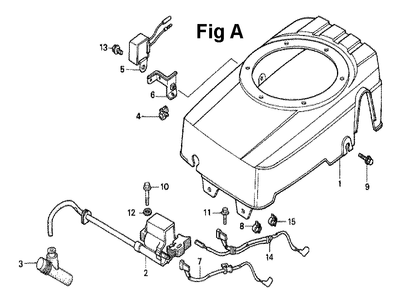 Fig-13 Diagram and Parts List for GXV160 Type A1 Honda Engine