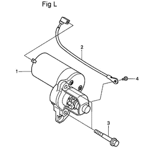 Fig-12 Diagram and Parts List for GC190A Type QEA Honda Engine