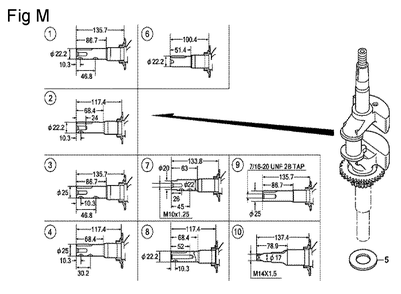 Fig-13 Diagram and Parts List for GCV160A Type R3A Honda Engine