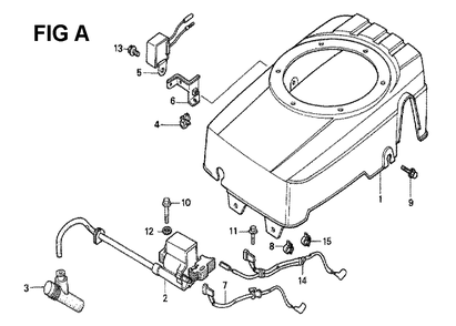 Fig-9 Diagram and Parts List for GXV160 Type P Honda Engine