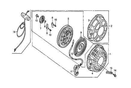 Fig-0 Diagram and Parts List for GX160K1 (WME2)(86-9099999) Honda Engine