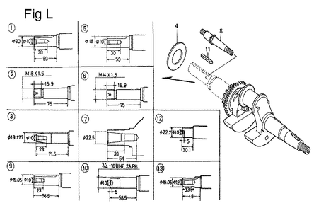 Fig-12 Diagram and Parts List for GC160A Type QHEP Honda Engine