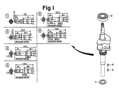 Fig-4 Diagram and Parts List for GXV140 Type N2C Honda Engine