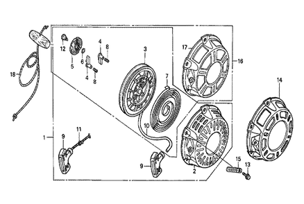 Fig-0 Diagram and Parts List for GX160K1 ARC6-Seri-20-8669999 Honda Engine
