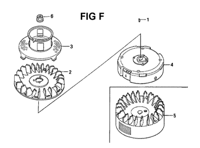 Fig-8 Diagram and Parts List for GXV160UH2 Type N1 Honda Engine