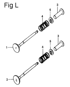 Fig-12 Diagram and Parts List for GV150K1 Type SMA Honda Engine