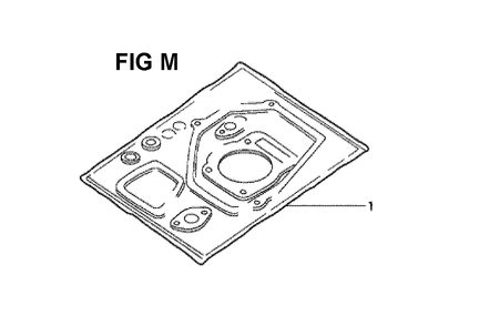 Fig-12 Diagram and Parts List for GXV140 Type N2 Honda Engine