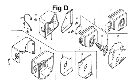 Fig-5 Diagram and Parts List for GXV160K1 Type N1AH Honda Engine