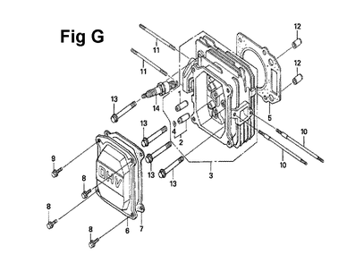 Fig-7 Diagram and Parts List for GXV160UH2 Type SFL Honda Engine
