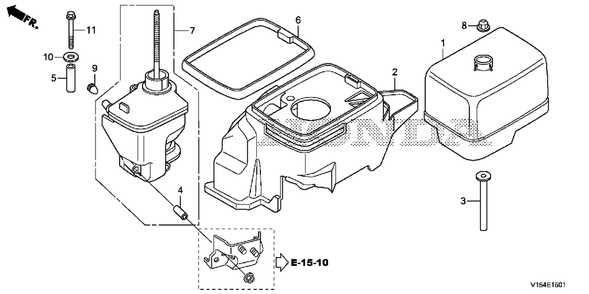 Part Location Diagram of 90899-422-610 Honda Plug, Cone Type