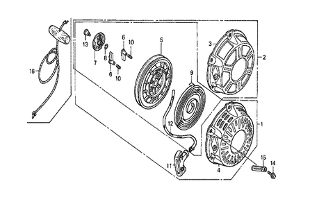 Fig-0 Diagram and Parts List for GX160K1 (RH26)(86-9099999) Honda Engine