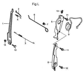 Fig-12 Diagram and Parts List for GC160A Type QHAF Honda Engine