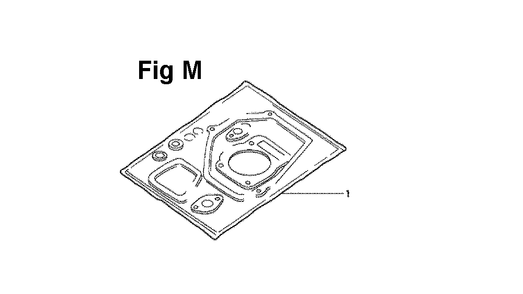 Fig-13 Diagram and Parts List for GXV120 Type N2F Honda Engine