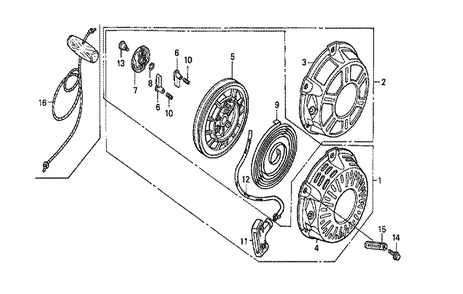 Fig-0 Diagram and Parts List for GX160K1 (QPU)(86-9099999) Honda Engine