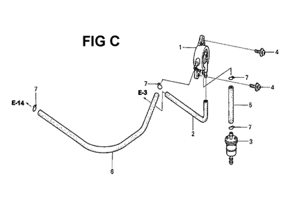 Fig-4 Diagram and Parts List for GXV530 Type QXU4 Honda Engine