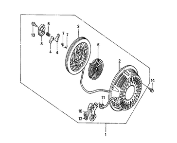 Part Location Diagram of 11300-ZE2-010 Honda Cover Assembly, Crankcase