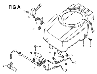 Fig-7 Diagram and Parts List for GXV160 Type N1 Honda Engine