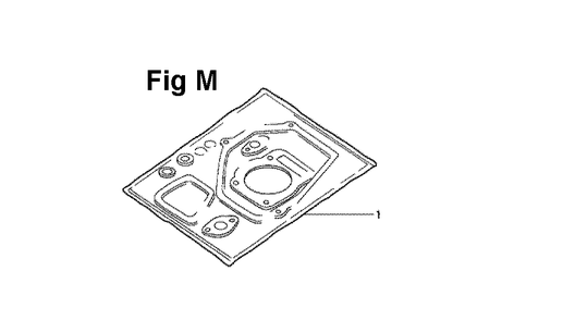 Fig-7 Diagram and Parts List for GXV120 Type S Honda Engine