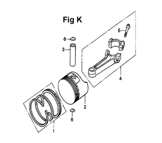 Fig-9 Diagram and Parts List for GXV140 Type A2 Honda Engine