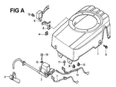 Fig-5 Diagram and Parts List for GXV160 Type N4 Honda Engine
