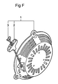 Fig-6 Diagram and Parts List for GC160LA Type MHAB Honda Engine