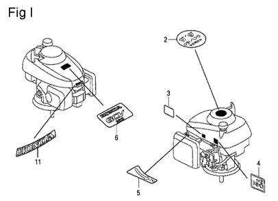 Fig-13 Diagram and Parts List for GCV160LA Type N7A1 Honda Engine