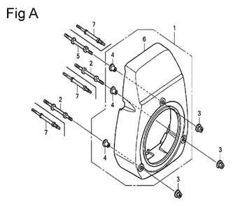 Fig-1 Diagram and Parts List for GC160 Type VXC Honda Engine