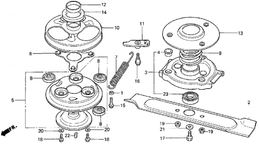 Part Location Diagram of 75141-959-660 Honda Plate, Ball Control (Not Available)