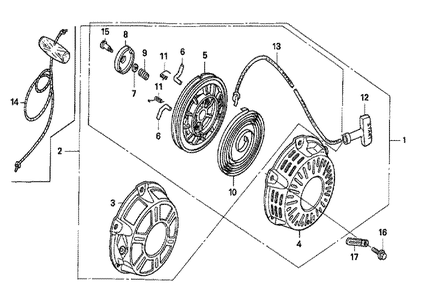 Fig-0 Diagram and Parts List for GX160K1 Type HX Honda Engine