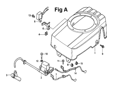Fig-9 Diagram and Parts List for GXV160 Type N1E2 Honda Engine