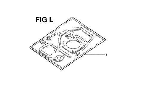 Fig-8 Diagram and Parts List for GXV160 Type S Honda Engine