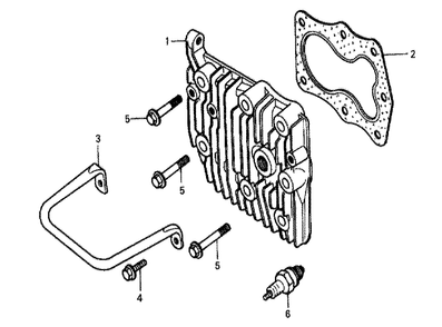 Fig-0 Diagram and Parts List for GV150K1 Type N1B Honda Engine