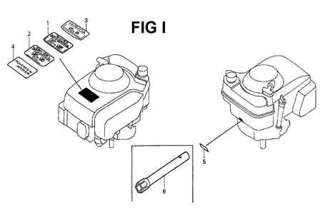 Fig-11 Diagram and Parts List for GXV160K1 Type N1 Honda Engine