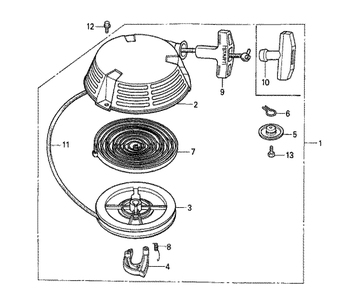 Fig-0 Diagram and Parts List for GXV160 Type SFL Honda Engine
