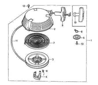 Fig-0 Diagram and Parts List for GXV160 Type N12 Honda Engine