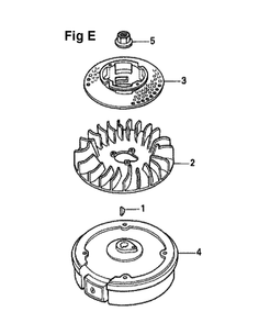 Fig-8 Diagram and Parts List for GXV160A1 Type T1AH Honda Engine