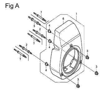 Fig-1 Diagram and Parts List for GC160 Type QHEB Honda Engine