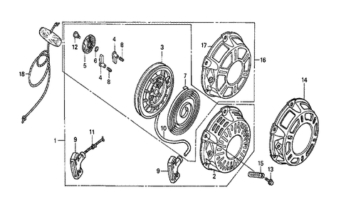 Fig-0 Diagram and Parts List for GX160K1 (RXE)(20-8669999) Honda Engine