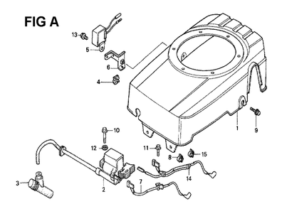Fig-12 Diagram and Parts List for GXV160 Type N6 Honda Engine