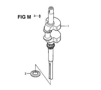 Fig-8 Diagram and Parts List for GXV530 Type EXA2 Honda Engine