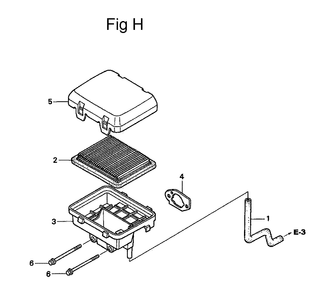 Fig-8 Diagram and Parts List for GC160 Type PHA Honda Engine